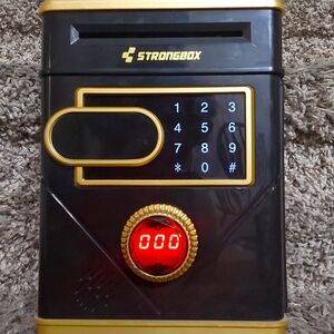 Piggy bank for kids,touchscreen money bank Toy for ages 4 5 6 7 8 9 10 11 12 13